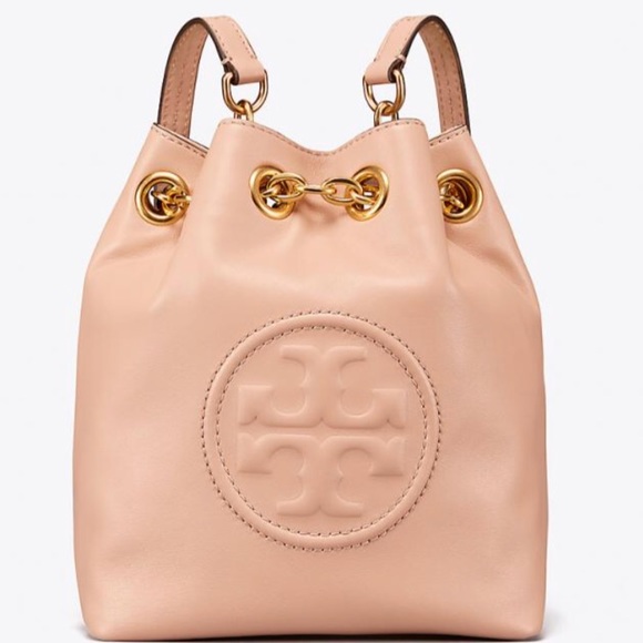 Tory Burch Fleming mink pink mini backpack - Picture 2 of 6
